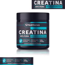 Creatina Monohidratada 100 Pura 200g Nutrigenes Importada