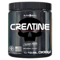 Creatina Monohidratada 100% Pura 300g - Blackskull Creatina Monohidratada 100% Pura 300g - Blackskull