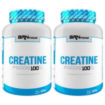 Creatina Monohidratada 100% Pura 300g - Kit com 2 unidades - BRN Foods Creatina Monohidratada 100% Pura 300g - Kit com 2 unidades - BRN Foods