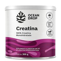 Creatina Monohidratada 100% Pura 300g Ocean Drop Creatina Monohidratada 100% Pura 300g Ocean Drop
