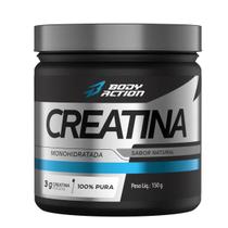 Creatina Monohidratada 100% Pura Body Action 300g - Creatina Monohidratada 100% Pura Body Action 300g -