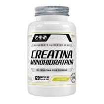 Creatina Monohidratada 100% Pura Com 120 Capsulas de 500mg FNB Sport Nutrition