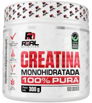 Creatina Monohidratada 100% Pura Real Nutrition - 300g Creatina Monohidratada 100% Pura Real Nutrition - 300g