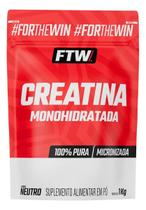 Creatina Monohidratada 100 Pura refil 1kg Sabor Neutro FTW