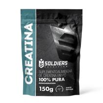 Creatina Monohidratada 150g - 100% Pura Importada - Soldiers Nutrition
