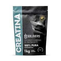 Creatina Monohidratada 1Kg - 100% Pura Importada - Soldiers Nutrition