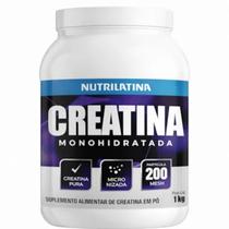 Creatina Monohidratada 1kg Nutrilatina Sabor:Sem Sabor Creatina Monohidratada 1kg Nutrilatina Sabor:Sem Sabor