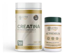 Creatina Monohidratada 1kg + Poliv Az 90 Solftgels Creatina 100 Pura Creatina Monohidratada 1kg + Poliv Az 90 Solftgels Creatina 100 Pura