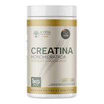 Creatina Monohidratada 1kg Premium 100% pura A Vida Natural Supplements Creatina Monohidratada 1kg Premium 100% pura A Vida Natural Supplements