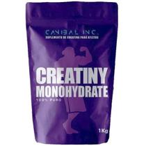 Creatina Monohidratada 3000mg 100% Pura 1kg Canibal Inc