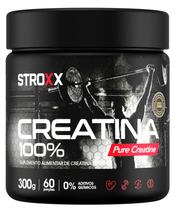 Creatina Monohidratada 300g 60 Doses 5g Por Dose 100 Pura Sem Aditivos Stroxx Sports Nutrition