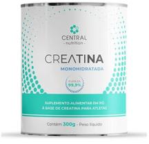 Creatina Monohidratada 300g 99,9% Pureza - Central Nutrition