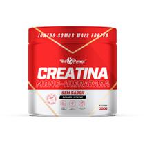 Creatina Monohidratada 300g Cem por cento Pura Alta Performance mais Laudo de Qualidade