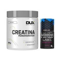Creatina Monohidratada - 300g - Dux Nutrition + HMB Labz 120 V-caps - Under Labz