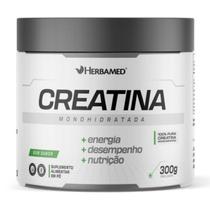 Creatina Monohidratada 300g Sem Sabor - Herbamed