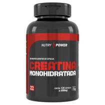 Creatina Monohidratada 600mg 120 Cáps Nutry Power ApisNutri