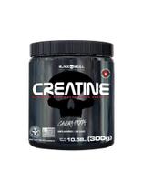 Creatina Monohidratada Black Skull 300g Pura para Força e Explosão Muscular