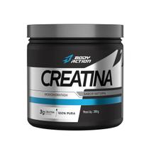 Creatina Monohidratada BodyAction Aumento da Força e Desempenho Físico 1kg 500g 300g