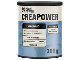 Creatina Monohidratada Creapower Plant Power em Pó Pote 300g