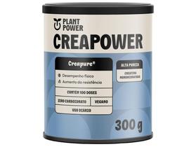 Creatina Monohidratada Creapower Plant Power em Pó Pote 300g