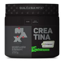 Creatina Monohidratada Creapure Linha Dino Em Pó 83 Doses Pote 250g Max Titanium