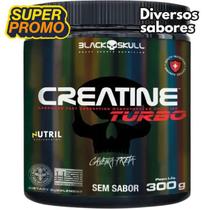 Creatina Monohidratada Creatine Turbo Black Skull Energia Força Ganho de Massa Muscular Creatina Monohidratada Creatine Turbo Black Skull Energia Força Ganho de Massa Muscular
