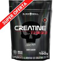 Creatina Monohidratada Creatine Turbo Black Skull Energia Força Ganho de Massa Muscular