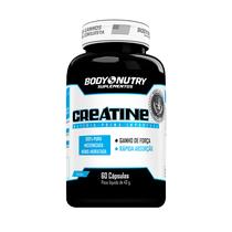 Creatina Monohidratada e Micronizada Pote 60 Capsulas Creatine 100% Pura Rápida Absorção