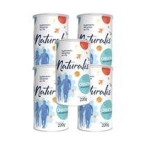 Creatina Monohidratada em Pó Naturalis Lata com 220g