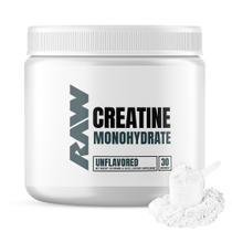 Creatina monohidratada em pó RAW Nutrition sem sabor 150g