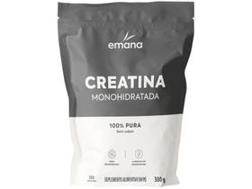 Creatina Monohidratada Emana 100% Pura em Pó - 300g