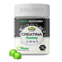 Creatina Monohidratada Gummy Gomas Sunflower 60 Unidades Sabor Maçã Verde Creatina Monohidratada Gummy Gomas Sunflower 60 Unidades Sabor Maçã Verde