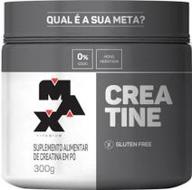 Creatina Monohidratada Max Titanium 300g Ganho de Força