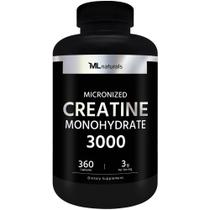 Creatina Monohidratada ML Naturals 360 Cápsulas 3000mg Creatina Monohidratada ML Naturals 360 Cápsulas 3000mg