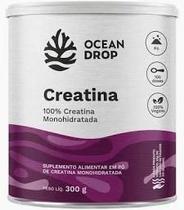 Creatina Monohidratada OceanDrop 300g Suplemento para Força e Performance Muscular