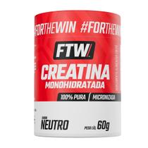 Creatina Monohidratada Pote 60g FTW