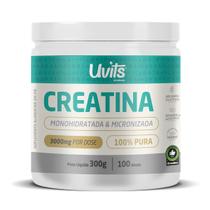 Creatina Monohidratada Pura 300g Uvits