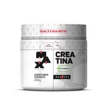 Creatina Monohidratada Pura Creapure 250GR Ganho De Massa e força Linha Brandao Max Titanium