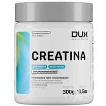 Creatina Monohidratada Pura DUX 300g Original Alta Performance Ganho de Força e Massa