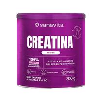 Creatina Monohidratada Pura Neutro 300g Sanavita