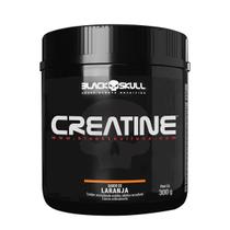 Creatina Monohidratada Pura Pote 300g Creatine Black Skull Sabores