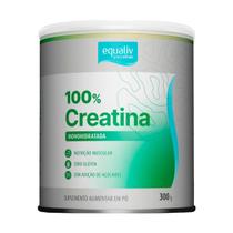 Creatina Monohidratada Pura Sem Sabor 300g Equaliv Creatina Monohidratada Pura Sem Sabor 300g Equaliv