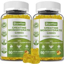 Creatina monohidratada Riyuetian, pacote com 2, 120 comprimidos