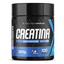Creatina Monohidratada X4 Nutrition 100% Pura 300g Pote Importada Treino Ganho de Força, Energia M Creatina Monohidratada X4 Nutrition 100% Pura 300g Pote Importada Treino Ganho de Força, Energia M