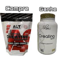 Creatina monohydrate micronized AST 300g + Creatina Slim 300g