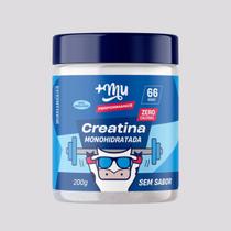 Creatina +Mu Monohidratada 100% Pura 200g