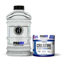 Creatina Power 300g + Galão 2 Litros Profit Laboratórios