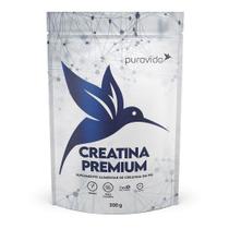 Creatina premium - suplemento de creatina micronizada para atletas - 300g - PURAVIDA