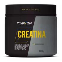 Creatina Probiótica Pote 100g Monoidratada Micronizada Pura