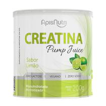 Creatina Pump Juice 200G Sabor Limão Apisnutri Creatina Pump Juice 200G Sabor Limão Apisnutri